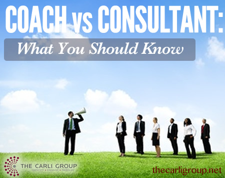 Coach or Consultant: What You Should Know